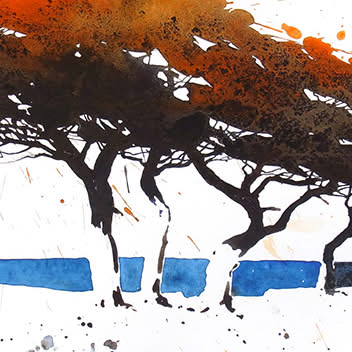 Christian Eckler: Das reduzierte Aquarell