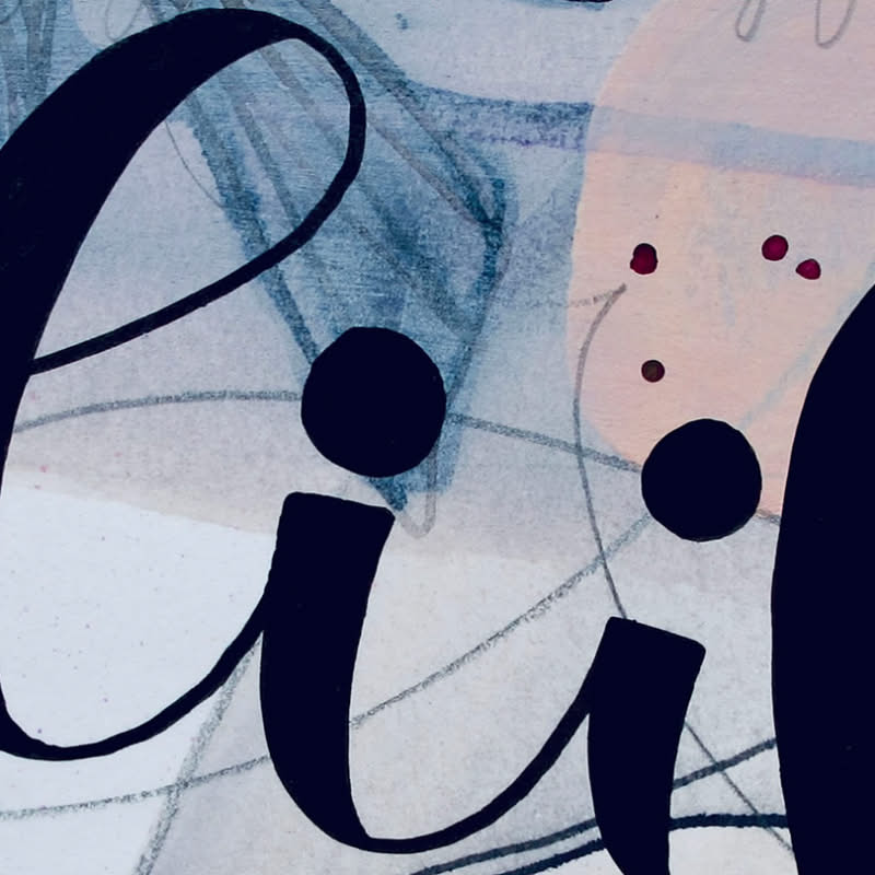 Amrei Müller: Expressive Kalligrafie