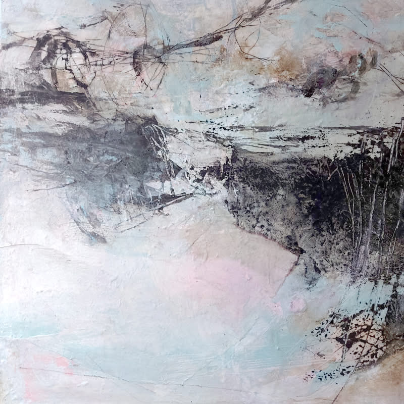 Renate Kutke: Wachs begegnet Pigment