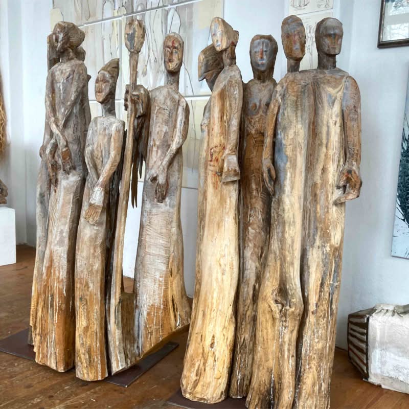 Richard W. Allgaier: Figürliches Gestalten mit Holz