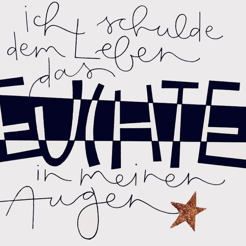 Amrei Müller: Kalligrafie - das kleine Format